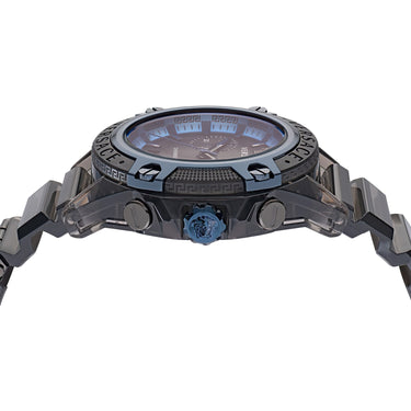 Versace Herren Armbanduhr 44 mm Armband Silikon ACTIVE VEZ700622